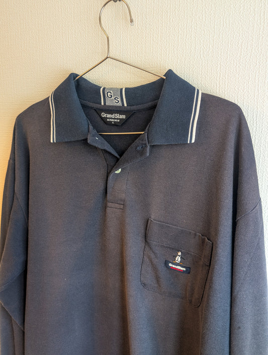 Munsingwear Grand Slam Long Sleeve Polo (XL) Wide