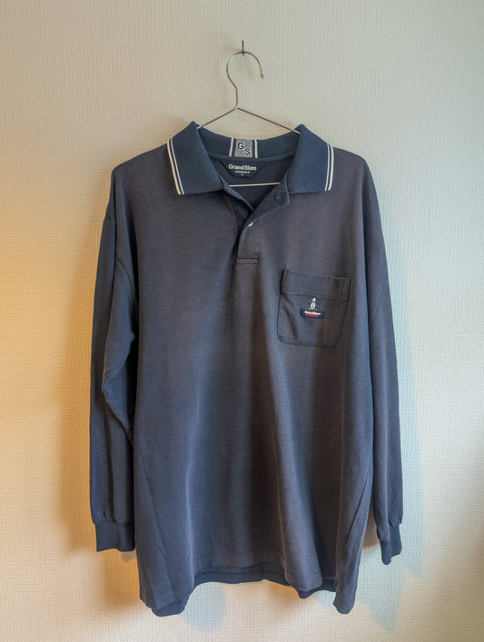 Munsingwear Grand Slam Long Sleeve Polo (XL) Wide